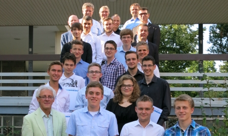 Erfolgreiche SIA-Schüler des Technischen Gymnasiums Schwenningen