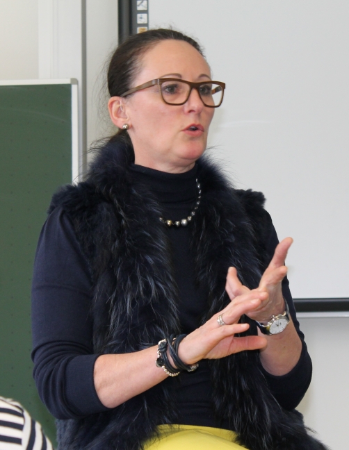 Referentin Ulrike Stauss gab als erfolgreiche Unternehmerin Infos aus erster Hand.