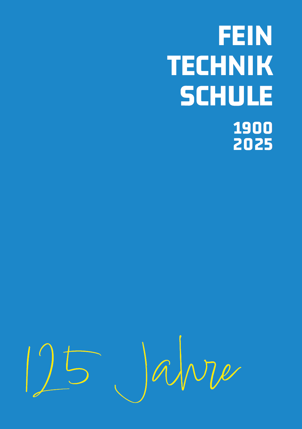 Deckblatt 125 Jahre Festschrift