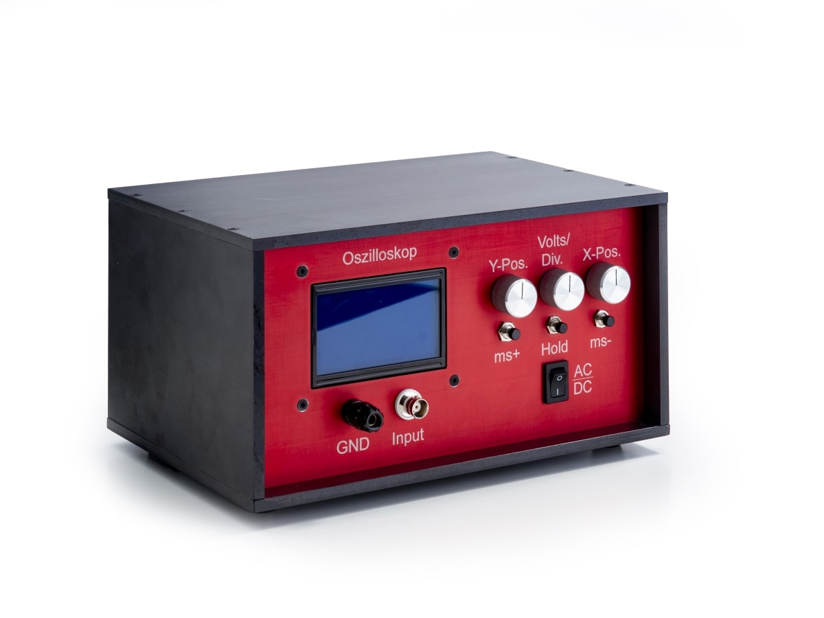 Lukas Bohn, Systemelektroniker, Oszilloskop