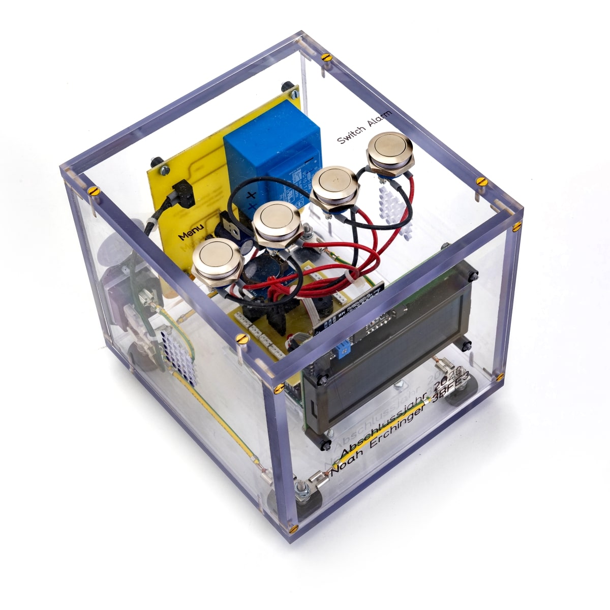 Noah Erchinger, Systemelektroniker, Alarm-Clock with Arduino