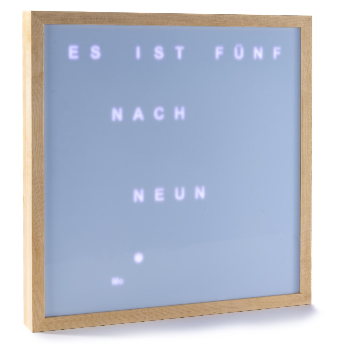 Stella Knobl: Wortuhr