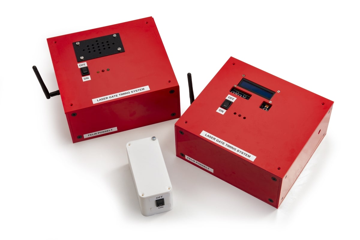 Felix Posselt, Systemelektroniker, Laser Gate Timing System