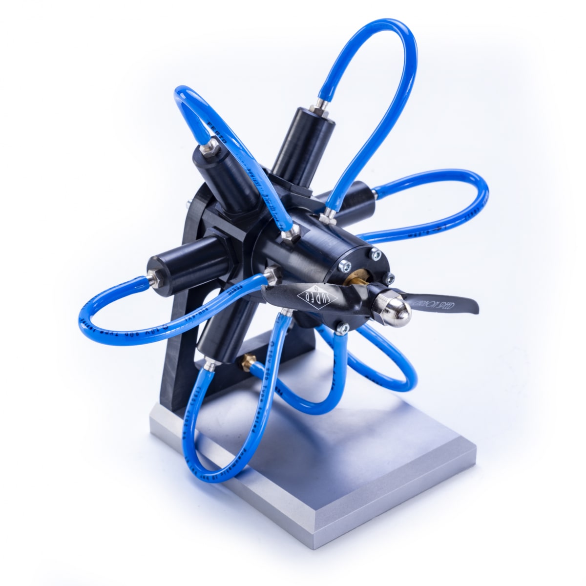 Sechszylinder-Sternmotor von Jonas Wildpreth (9. Platz) 