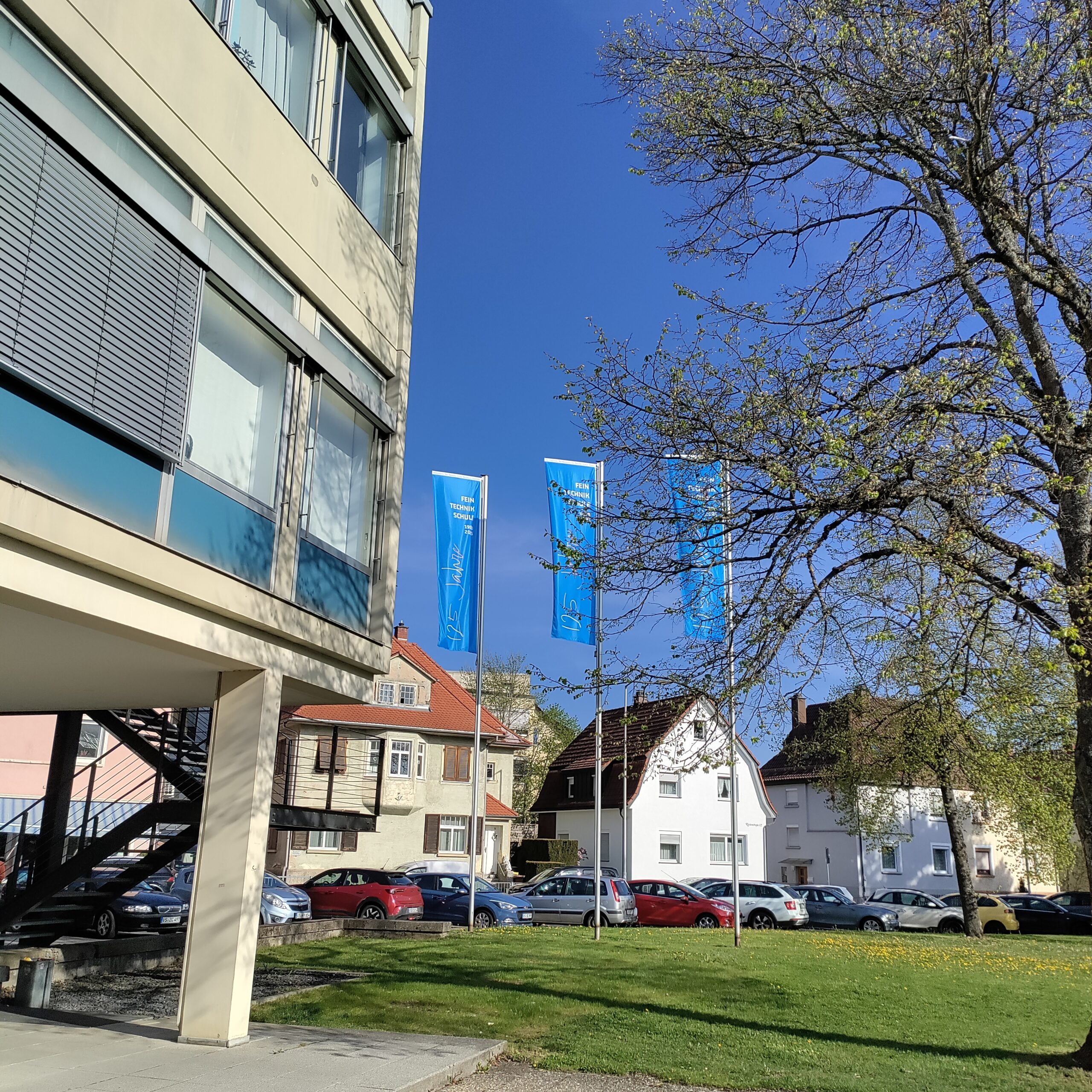 Fahnen zum Jubiläum