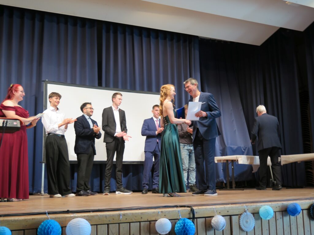 Zeugnisübergabe
