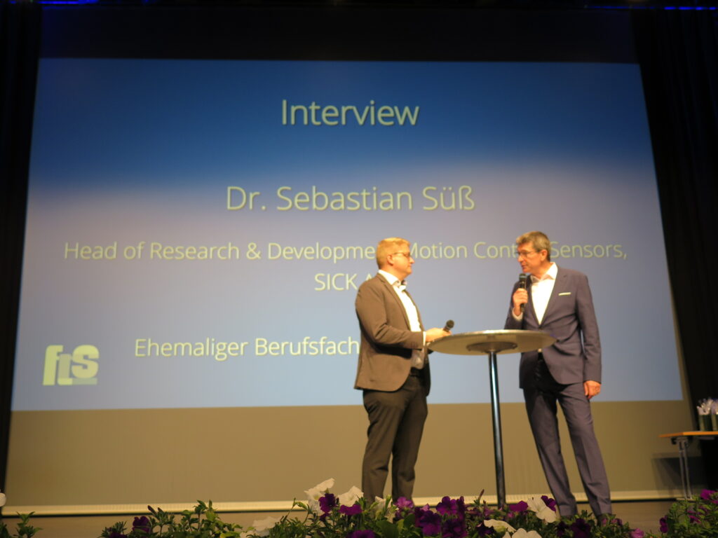 Interview Dr. Sebastian Süß Firma Sick