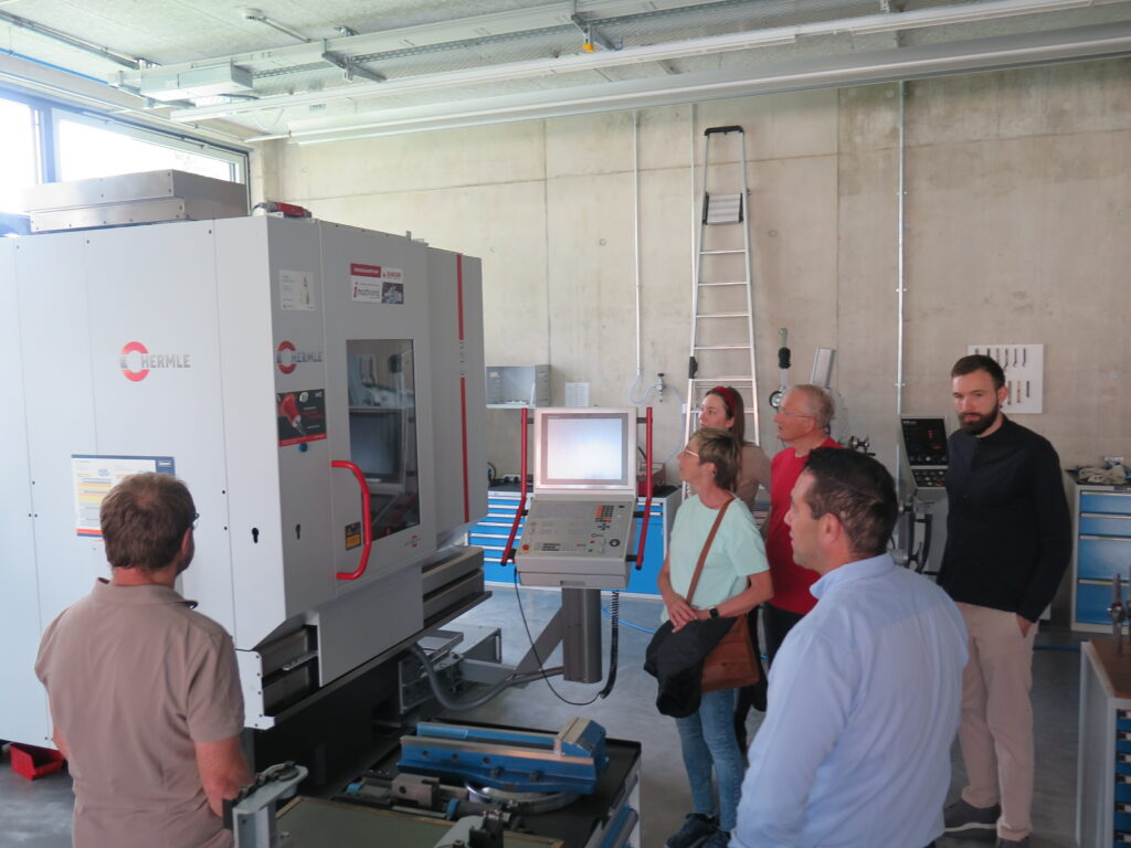 CNC Maschine im 3. Lehrjahr