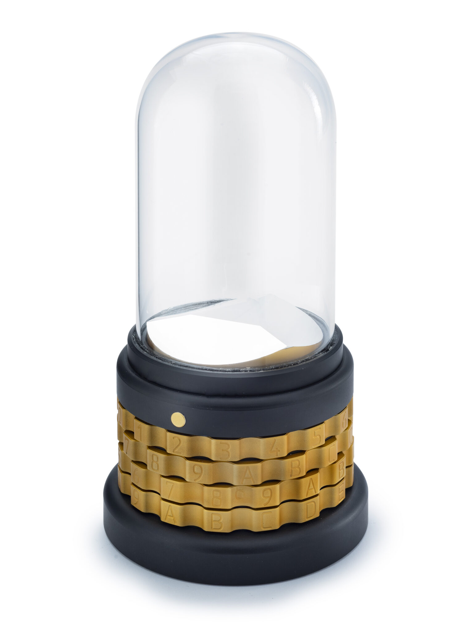 (Feinwerkmechanik) Jannis Rothfuß : Vitrine mit Zahlenschloss