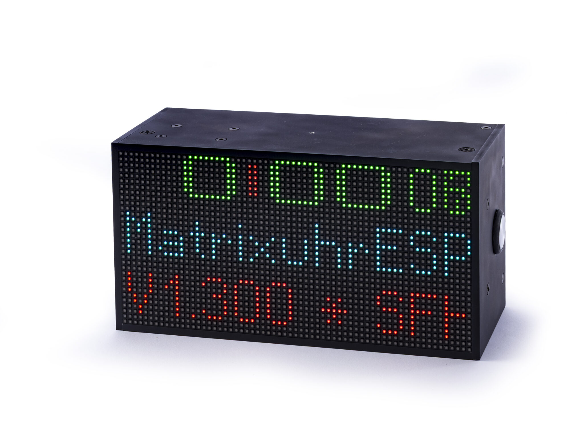 (Elektronik) Enrique Schmid: Matrixuhr (4. Platz)