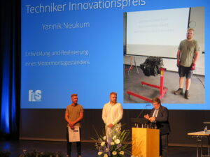 151 Preisverleihung Innovationspreis Techniker Müller Ansprache 5